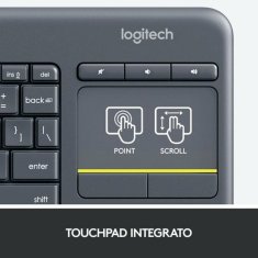 Logitech Tipkovnica Logitech 920-007135 Siva QWERTY