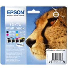 Epson Katuša s Črnilom Izvirna Epson T0715 Pisana