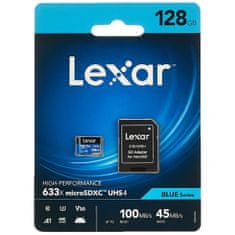 Lexar Ključ USB Lexar 633x Črn/Moder 128 GB