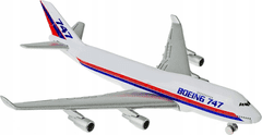 Teddies Welly Boeing 747 plastika/kovina 15cm