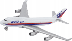 Teddies Welly Boeing 747 plastika/kovina 15cm