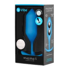 B-Vibe Vibracijski Analni Čep B-Vibe 5 Modra