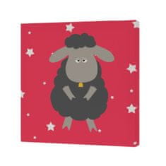 Happy Friday Platno HappyFriday Baleno Teen Little sheep Pisana 27 x 27 cm