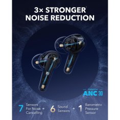 Anker Soundcore Liberty 4 Pro brezžične slušalke, črne