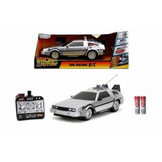 Back To The Future Avto na daljinsko upravljanje Back to the Future Delorean Srebrna 1:16