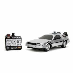 Back To The Future Avto na daljinsko upravljanje Back to the Future Delorean Srebrna 1:16