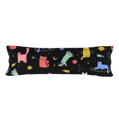 Happy Friday Vzglavnik HappyFriday Aware Cosmic cats Pisana 45 x 125 cm