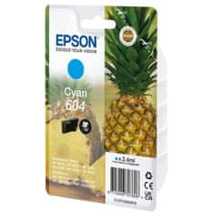 Epson Katuša s Črnilom Izvirna Epson 604 Cian