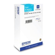 Epson Katuša s Črnilom Izvirna Epson T7552 Modra Cian