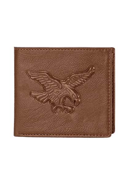 TOŠN Moška denarnica Eagle Vintage rjava