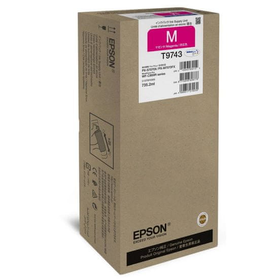 Epson Katuša s Črnilom Izvirna Epson C13T97430N Rdeča Magenta