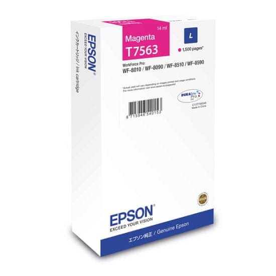 Epson Katuša s Črnilom Izvirna Epson C13T75634N Rdeča Magenta