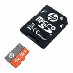 HP Spominska Kartica Micro SD z Adapterjem HP HFUD064-1V31A 64 GB