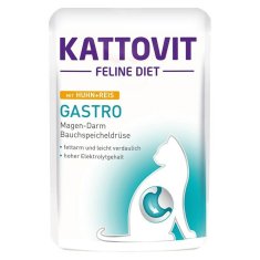 Kattovit Hrana za mačke Kattovit Gastro Chicken with rice Piščanec 85 g