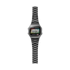 Casio Ura moška Casio A168WEUC-1AER Črna Siva (Ø 36 mm)