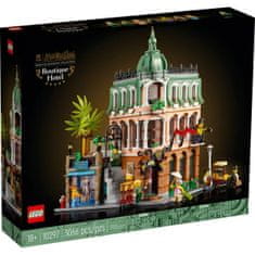 LEGO Kocke Lego BOUTIQUE HOTEL Črna