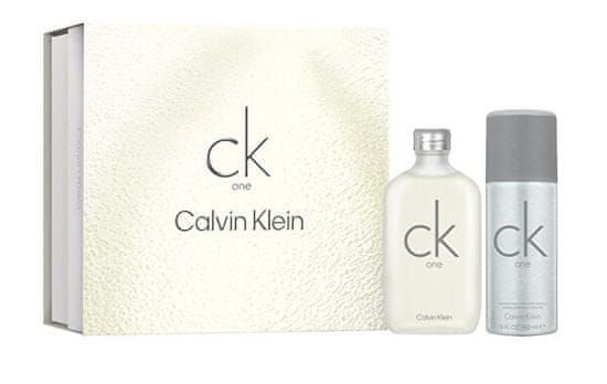 Calvin Klein CK One - EDT 100 ml + dezodorant v spreju 150 ml