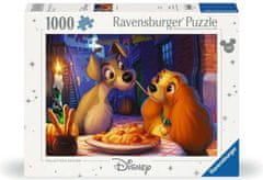 Ravensburger Puzzle Lady and the Tramp 1000 kosov