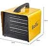 Ballu Električni Profi ventilatorski grelnik BKX-5 3000W