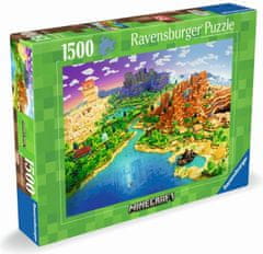 Ravensburger Sestavljanka Minecraft: World of Minecraft 1500 kosov