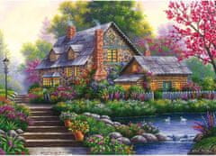 Ravensburger Puzzle Romantic cottage 1000 kosov