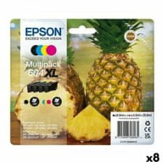 Epson Katuša s Črnilom Izvirna Epson XP-2200 WF-2910DWF 604XL Črn/Cian/Magenta/Rumen (8 kosov)