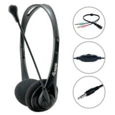 Belkin Slušalke Belkin Chat Headset Črna 2 m