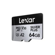 Lexar Kartica Micro SD Lexar Lexar Professional SILVER PLUS 64 GB