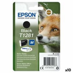 Epson Katuša s Črnilom Izvirna Epson STYLUS S22/SX125/ SX 235W /420W/425W, OFFICE BX305F Črna (10 kosov)