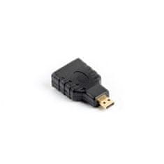 Lanberg Adapter Micro HDMI v HDMI Lanberg AD-0015-BK Črna