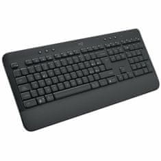 Logitech Tipkovnica Logitech 920-010915 Črna QWERTY