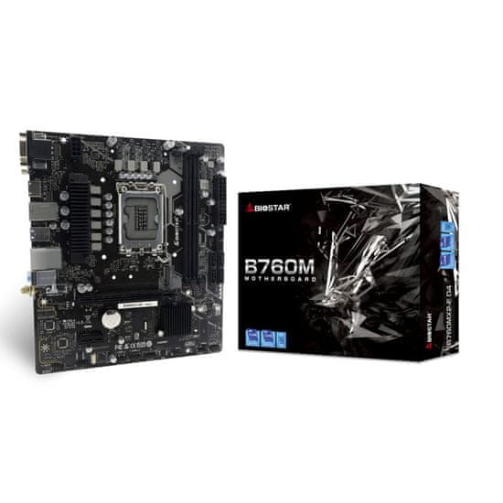 Biostar Matična plošča Biostar B760MX2-E D4 Intel B760 LGA 1700