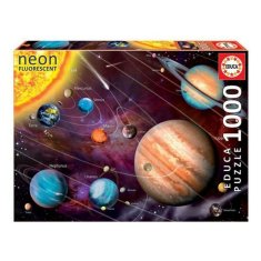 Educa Sestavljanka Puzzle Sistema Solar Neon Fluorescent Educa 14461 (1000 pcs)