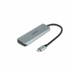 Dicota USB Hub Dicota D32061 Srebrna