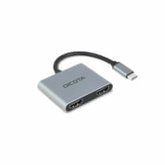 Dicota USB Hub Dicota D32063 100 W Srebrna