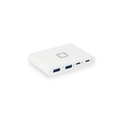 Dicota USB Hub Dicota D31731 100 W Bela