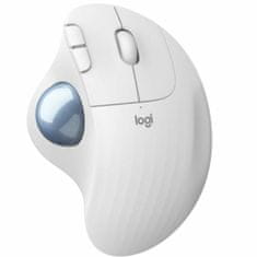 Logitech Miška Brezžična Logitech ERGO M575 Bela