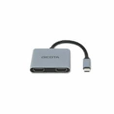 Dicota USB Hub Dicota D32063 100 W Srebrna