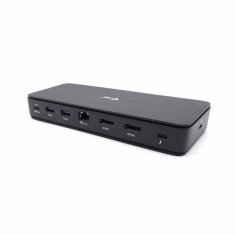 I-TEC USB Hub i-Tec TB4DUALDPDOCKPDPRO Črna