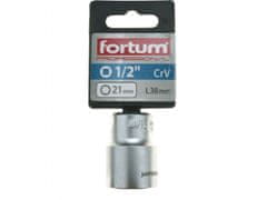 Fortum Vtična glava 1/2", 21mm, L 38mm