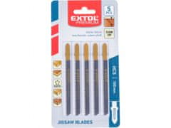 Extol Premium Rezine za sabljasto žago 5ks, 75x2,5mm, HCS