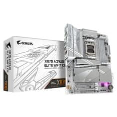 Gigabyte Matična plošča Gigabyte X870 AORUS ELITE WF7 ICE AMD AMD AM5