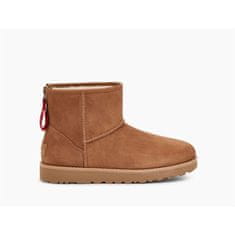 Ugg Australia Škornji rjava 36 EU W Classic Mini Logo Zip