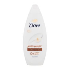 Dove Gentle Pamper Shower Gel gel za prhanje z negovalnim oljem za občutljivo kožo 250 ml za ženske