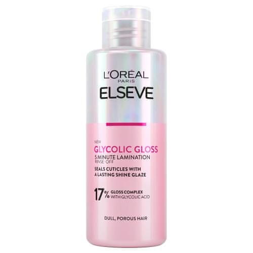 Loreal Paris Elseve Glycolic Gloss 5 Minute Lamination obnovitvena nega za sijoče lase za ženske