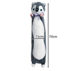 Luniks Mehki plišasti kuža-Maskota Husky (70 cm)