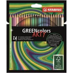 Stabilo Barvice GREENcolors "ARTY", 24 barv