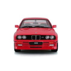 BBurago 1:24 Plus BMW serije 3 M3 1988 rdeča