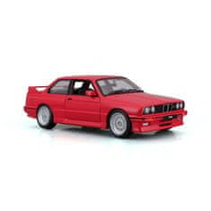 BBurago 1:24 Plus BMW serije 3 M3 1988 rdeča