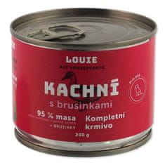 Louie Konzervirana raca z brusnicami 200g